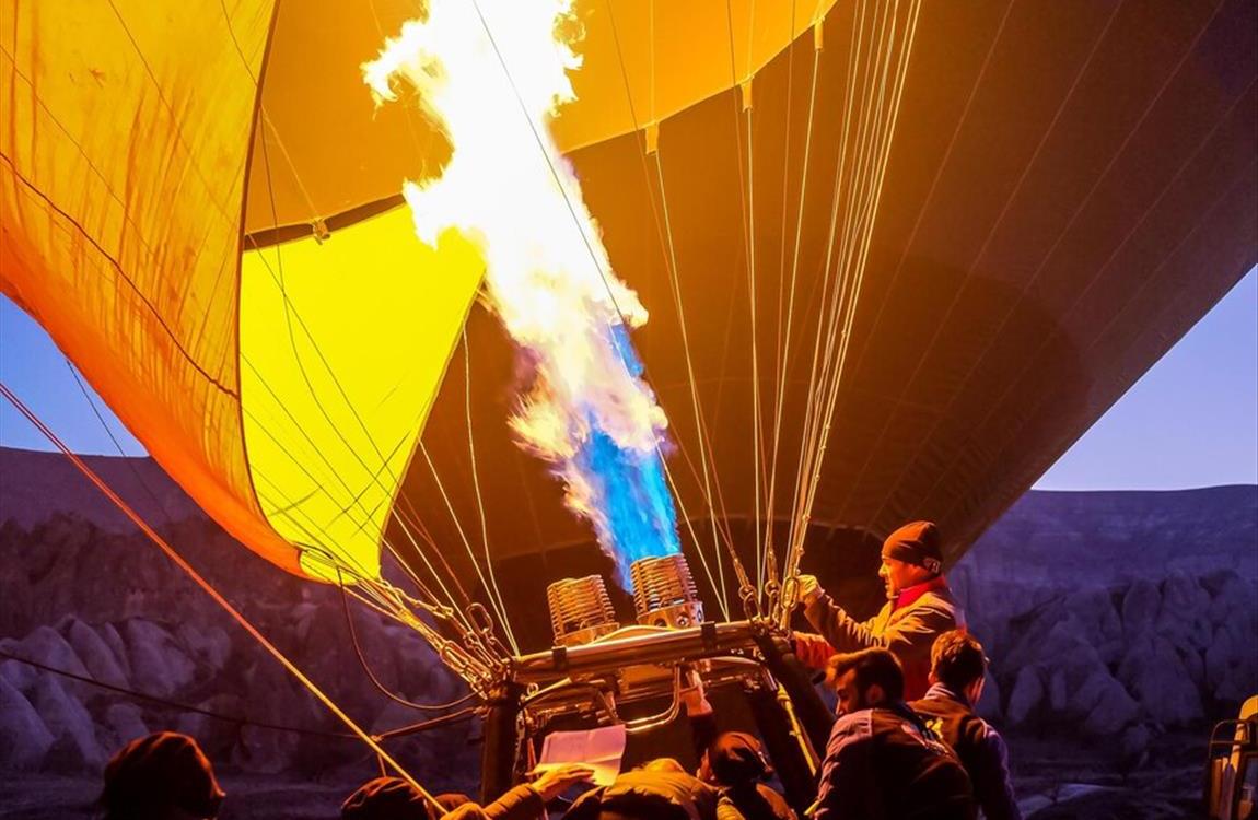Cappadocia Hot Air Balloon Tour With Champagne
